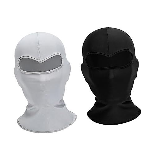 Anneome 2pcs Outdoor Riding Headwear Sun Block for Summer Sports Ice Silk Comfortable and Practical for Both Men and Women