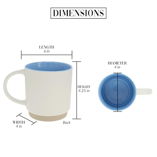 Taza de cerámica 18 oz con diseño de perros miniatura 5