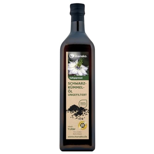Black Seed Oil 1000ml – 100% Pure Cold Pressed