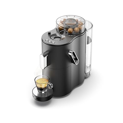 CoffeeB by café royal - Globe Black - Kaffeemaschine entwickelt für die Verwendung von Coffee Balls