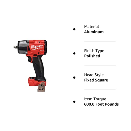 Milwaukee's Mid-Torque Impact Wrench,3/8",Cordless #TOP4