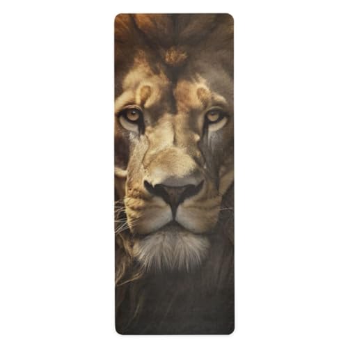SDMKA Lion Pattern Yoga Mat for Women Men 71