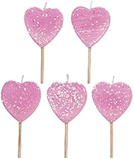 Anniversary House Dinosaur Party Birthday Candles for Cakes, Pack of 5, Multicolour, Celebration Cake Topper Decoration, 7.3 Centimeters, AHC223