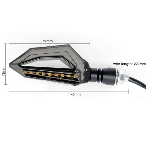 Clignotants Moto Universels LED Premium Feux De Jour Haute Performance - 7