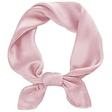 ACCESSOIRE DE MODE POLYVALENT : Ce foulard en soie est un accessoire de mode petit et élégant qui se porte de multiples façons. Il peut être porté sur la tête, le cou, le poignet, la taille ou dans une poche. Il convient au quotidien comme aux occasions formelles, avec des robes et des costumes.