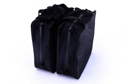 Bestem LGHD-HERIT-SDL Black Saddlebag Liners for Harley Davidson Heritage Softail, Pair