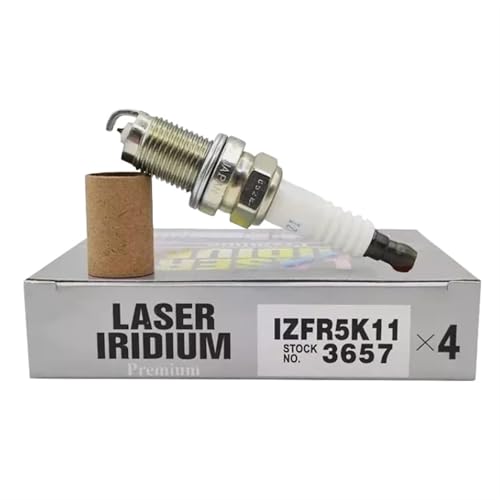 Bougies d'allumage Iridium 3657 haute résistance pour moteur Jazz et CRV