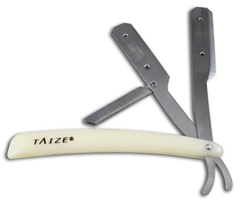 Taize - Straight Edge Razors - Professional Barber - Japanese Stainless Steel - Pearl - 5'' #TOP2