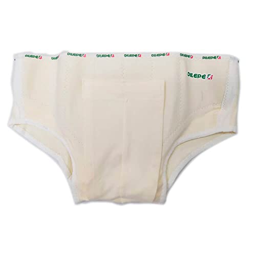 Cueca para Hérnia Inguinal com Dupla Sustentação Removível - Cód. DL261 - Dilepé (GG)