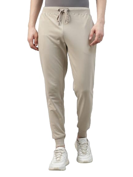 VOGHMen Cotton Beige Jogger