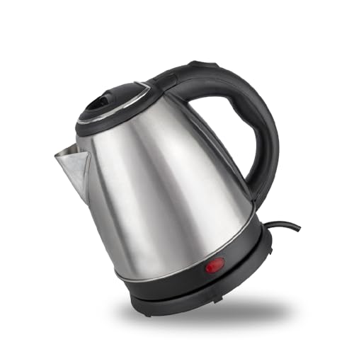 Image of CG - EKSS18 SS 1.8 Ltr Electric Kettle 1350W with Dry Boil Protection, Auto Cut Off, Cool Touch Ergonomic Handle, Double Wall Insulation, 2 Yr Replacement Manufacturer Warranty - Black