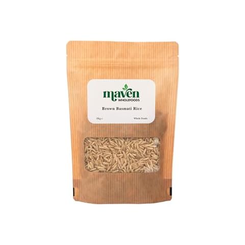 Maven Wholefoods Brown Basmati Rice 2kg - GMO Free Cover