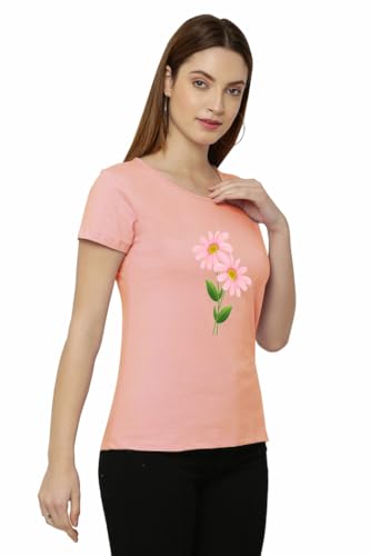 Image of NIVIK Cotton T-Shirts for Summer | Printed, Cotton Tops & T-Shirts. Combo of 5 Tops for Women & Girls