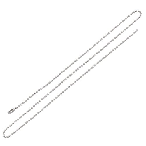 Aexit 304 acier inoxydable longueur de 80cm de diamètre de 80mm de chaîne de Keychain de chaîne de boule de fermoir d'acier inoxydable KV129187T835999R