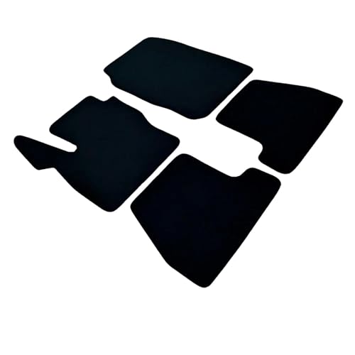 Tapis de sol voiture noirs antidérapants : protection imperméable lavable pour Focus 2017