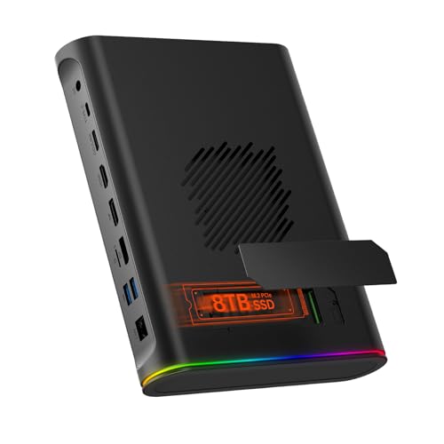 Image of ONE XPLAYER OneXGPU 2 eGPU with AMD RX 7800M 12GB GDDR6 RDNA 3, Portable External GPU for Laptops and Handhelds with Thunderbolt 3 /4, USB 4, OCuLink Port