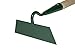 Produktbild Hacke 12 cm breit Gartenhacke Grubber Kralle Harke mit Stiel 55cm Handhacke