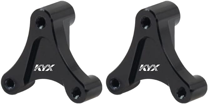 KYX Racing Aluminum Rear Shock Towers Suspension Bracket Shock Absorber Bracket for 1/24 RC Crawler Car Axial SCX24 AX100005 JT