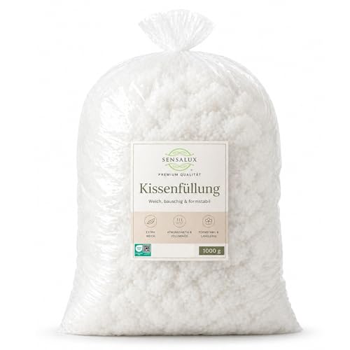 Sensalux Kissenfüllung, Oeko Tex Standard 100, 1 kg