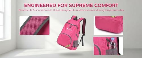 Mochila plegable para senderismo impermeable y ligera miniatura 6