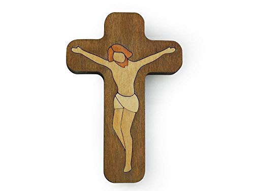 Elisaspuzzles Crocifisso in legno crocefisso in legno croce in legno