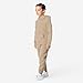 Lacoste Core Fleece Pullover Hoodie Tan