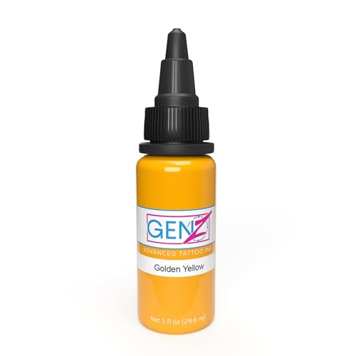 GEN-Z GOLDEN YELLOW by INTENZE – REACH Compliant – 30 ml – Sterile e 100% Vegan Certificate in Descrizione
