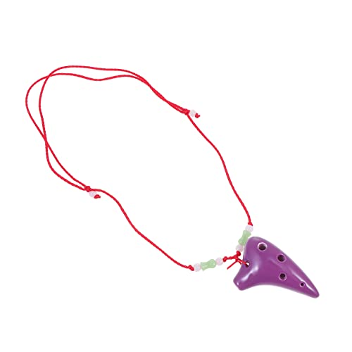 BESPORTBLE 1 Set Ocarina for Beginners Lightweight and Portable Instrument with Precise Tone Holes for Music Lovers to Explore Random Color