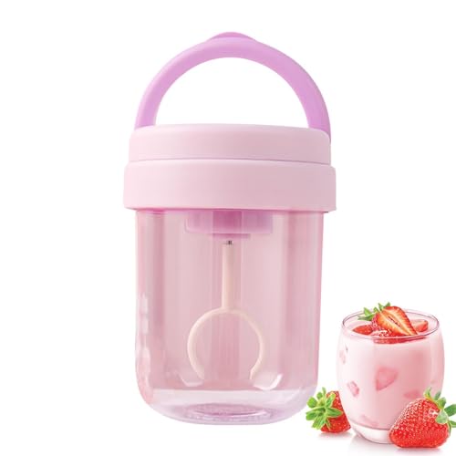 Botella de proteína eléctrica, botella de coctelera de proteínas – Botella de coctelera eléctrica de agitación automática – Taza mezcladora con pilas para batido de proteínas, botella de licuadora