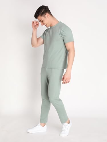 Image of CHKOKKO Men Training Suit Casual Summer Track Suit Co-Ord Sets