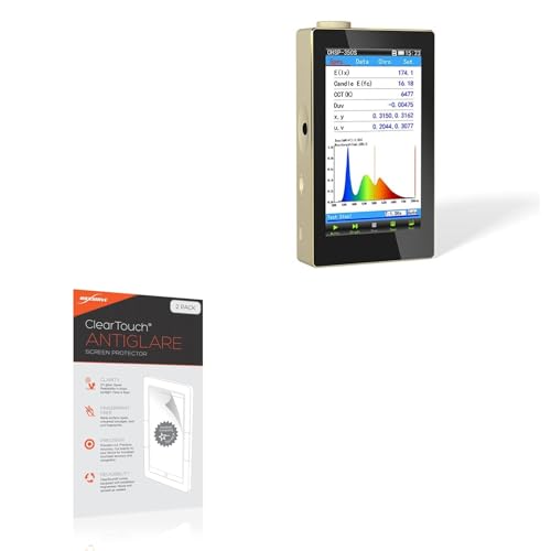 BoxWave Screen Protector Compatible with Hopoocolor Spectrometer OHSP350 - ClearTouch Anti-Glare (2-Pack), Anti-Fingerprint Matte Film Skin