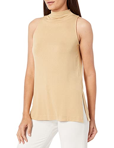Image of Vince womens Sleeveless Funnel Neck Tunic