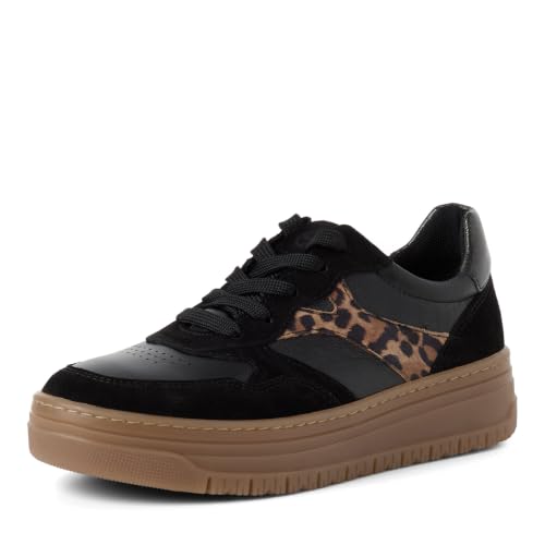 Tamaris basket femme basse 1-23717-45 sneaker confortable en toile blanche chic