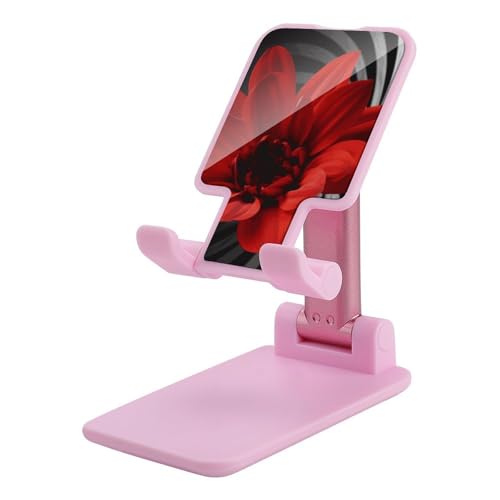 Support téléphone réglable et pliable pour smartphone à motif floral