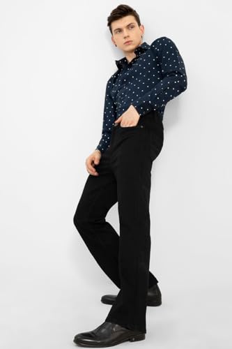 Image of SNITCH Men's Bootcut Fit Mid Rise Jeans