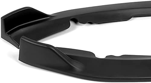 3PCS Front Bumper Lip Kit fit for compatible with 2019-2021 Ford Fusion, Sport-Style Splitter Trim Protection Spoiler, Air-Dam-Chin-Diffuser (Unpainted Matt Black)