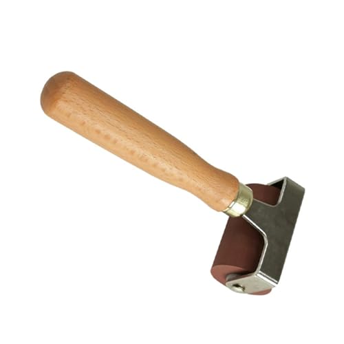 HAPINARY Printmaking Roller Wooden Handle Rollers for Crafting Ink Roller for Smooth Surface Drawing