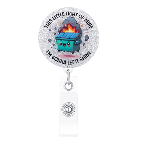 ʔS~t@C[obW[ 킢i[XobW[ i[jNbv IDobWz_[ ItBX  Ōt t 搶p This Little Light of Mine Dumpster Fire Desk Accessories