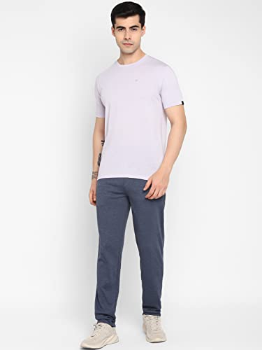Image of Allen Cooper Men's Super Combed Cotton Rich Solid Round Neck Half Sleeve T-Shirt