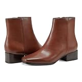 Easy Spirit Women's Sidney Bootie Medium Brown Leather...