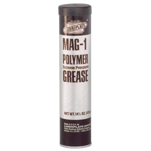 Lubriplate MAG-1 Multi-Purpose Lithium Polymer Type Grease, 14.5 oz Cartridge, Off-White (Case of 10)