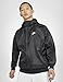 Nike, Mens, Sportswear Windrunner Hooded Jacket, Black/White, Small