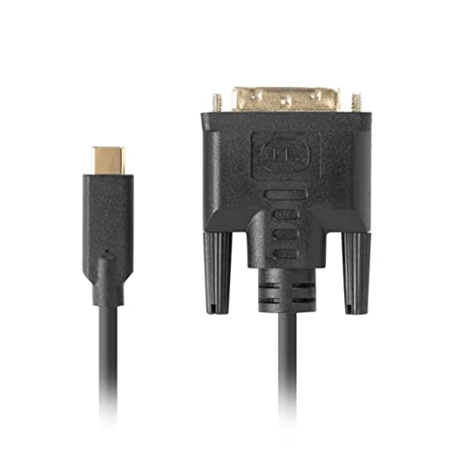 Câble USB-C vers DVI-D Lanberg résout l'absence de port DVI sur PC portable 3m