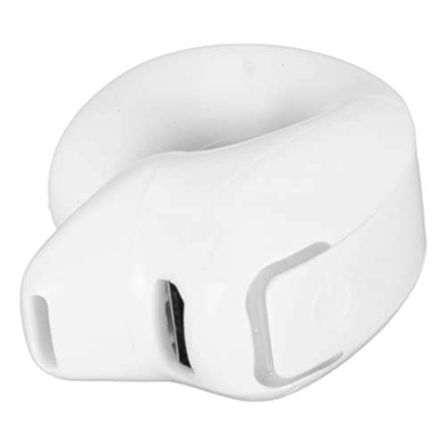 Sxhlseller Auricular único Bluetooth 5.3 con Clip de Oreja Abierta, Auriculares Deportivos Inalámbricos para Correr y Andar en Bicicleta |Audio Resistente Al Agua IPX4, Sonido Estéreo de (White)