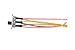 Reverse Direction 6 Pin Switch ZE-209-22 replaces SL13B For Ceiling Fan 3A 250VAC or 6A 125VAC