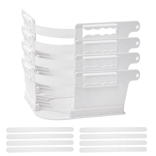 HRKIFSP Lock Sheet Holders - Heavy Duty Bed Sheet Holder Corner with 8 Fastening Strips (4 Extra Spares!), No More Loose Sheets for Fits All Sheet Sizes, 1-Min Install & Wrinkle-Free Guarantee