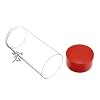 OnFireGuy Red Capsule Storage Tube for Air-Tite I Coin Capsules, 5 Pack