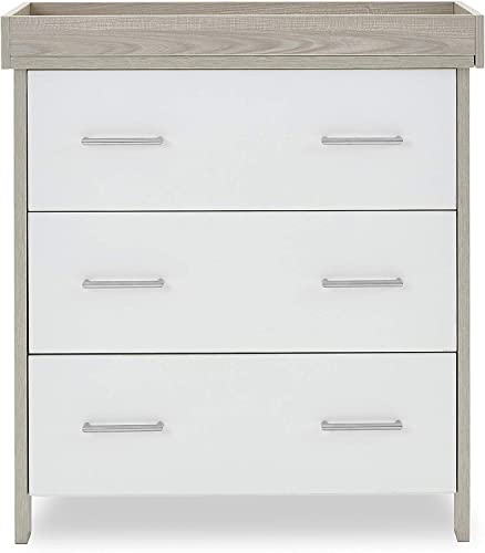 Obaby Nika Changing Unit, Grey Wash & White