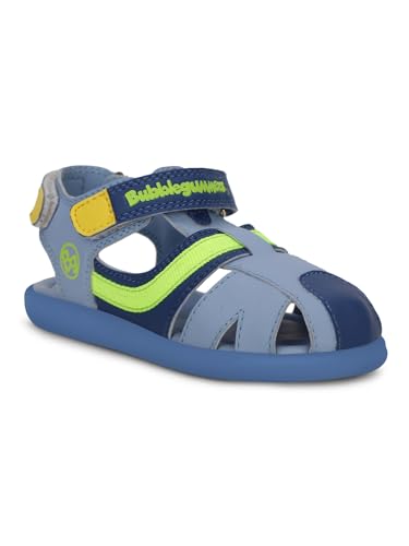 Image of Bubblegummers 1612 Starlight Grey Sandals Shoes for Kids|Everyday|Running|Walking|Comfortable Fit|Fashionable