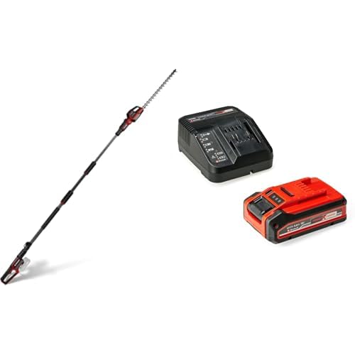 Einhell Professional Taille-haie télescopique sans Fil GP-HH 18/50 Li BL Power X-Change (18V, Longueur Coupe 50cm, Denture 25mm, Moteur sans Charbon, 8...